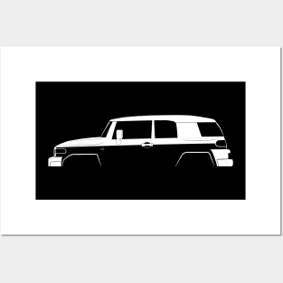 Toyota FJ Cruiser Silhouette Posters and Art